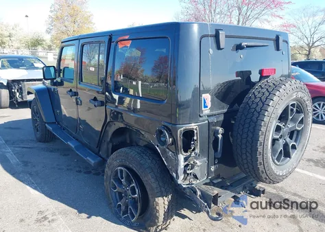 2017 Jeep Wrangler Unlimited Smoky Mountain 4X4 z USA, uszkodzony, nr VIN 1C4BJWEG6HL625415